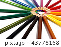 Multi colored pencils 43778168