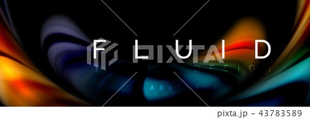 Fluid color motion concept Fluid color motion concept 43783589