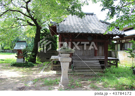 茨城県真壁の町並み（薬師堂） 43784172