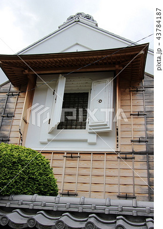 茨城県真壁の町並み（下宿通りの蔵） 43784187