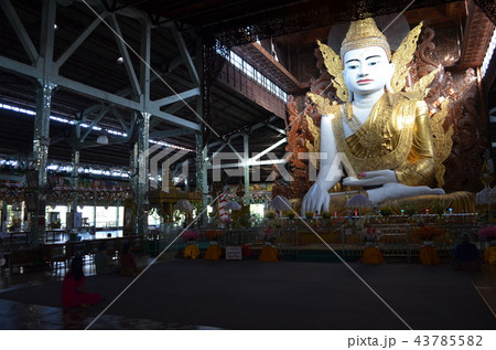 Ngar Htat Gyi Pagoda ガータッジーパゴダ ミャンマー、ヤンゴン Ngar Htat Gyi Pagoda ガータッジーパゴダ ミャンマー、ヤンゴン 43785582