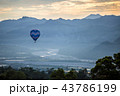 熱気球 山脈 山岳 43786199