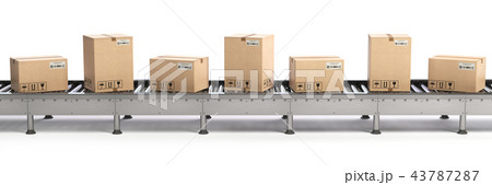 E-commerce, delivery and packaging service  43787287