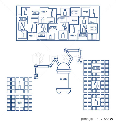 Smart automatic robotic sorting of drugs Smart automatic robotic sorting of drugs 43792739
