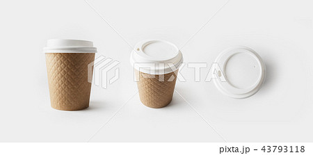 Kraft coffee cups 43793118