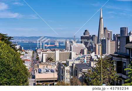 San Francisco skyline, California 43793234