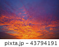 Amazing sunset.Colorful sky in the sunset. Natural 43794191