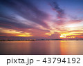 Amazing sunset.Colorful sky in the sunset. Natural 43794192