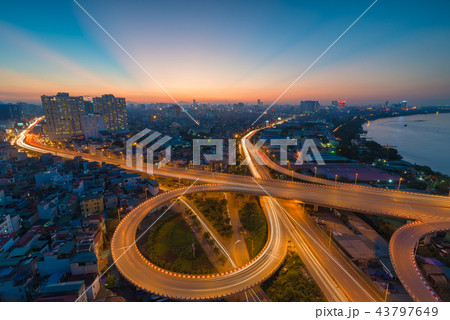 Hanoi cityscape 43797649