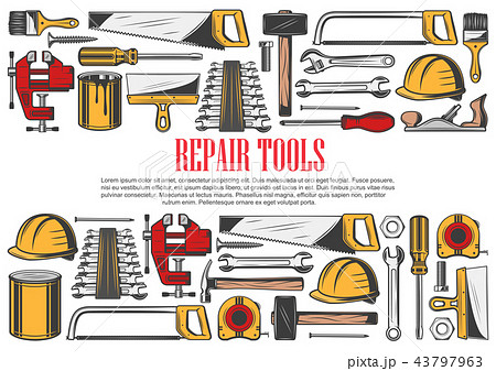 House repair tools and equipment 43797963