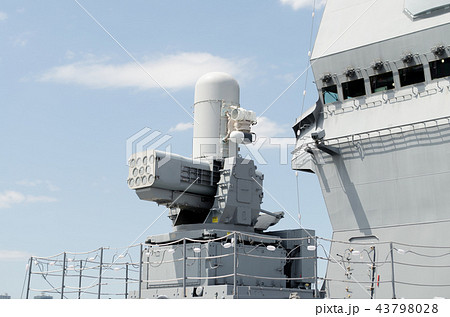 護衛艦「いずも」近接防空ミサイル「seaRAM」 43798028