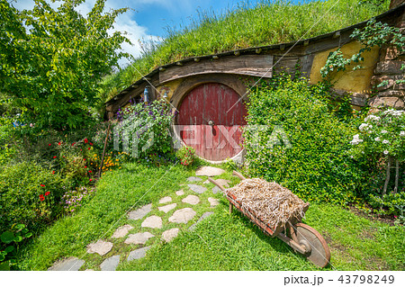 Hobbiton movie set for "The Hobbit" in New Zealand Hobbiton movie set for "The Hobbit" in New Zealand 43798249