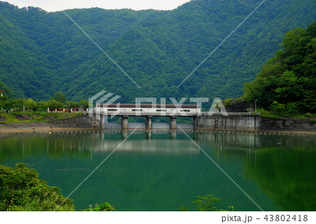 牧尾ダム　ダム湖　御岳自然湖　 43802418