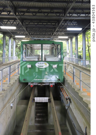 筑波山ケーブルカー 「わかば」　宮脇駅　 43804563