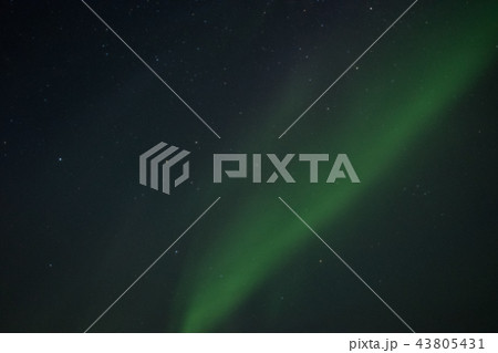 カナダ　イエローナイフ　オーロラ 43805431