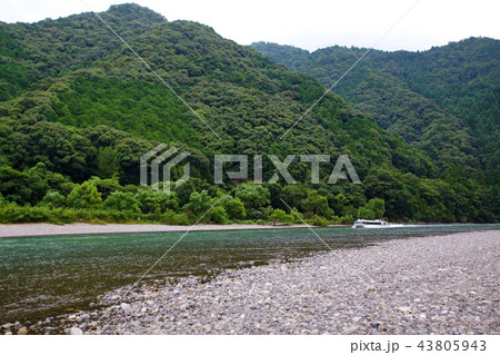 熊野川 ( 新宮川 ) 北山川合流域 瀞峡めぐりウォータージェット船 ( 和歌山県 新宮市 熊野川町 熊野川 ( 新宮川 ) 北山川合流域 瀞峡めぐりウォータージェット船 ( 和歌山県 新宮市 熊野川町 43805943