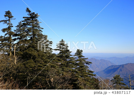冬の山 冬 目 43807117