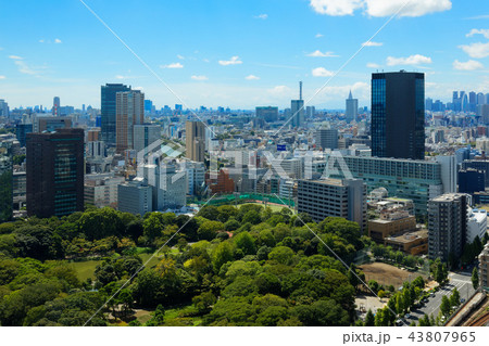 文京シビックセンターより新宿副都心方面の街並みを望む 43807965