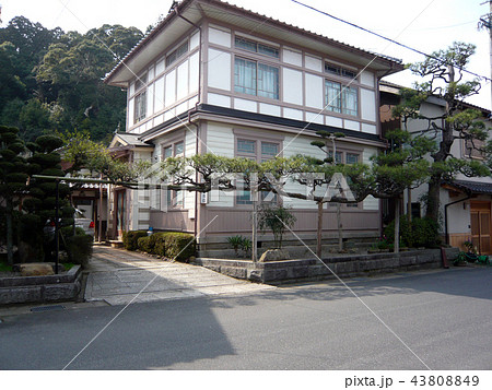 旧加悦鉄道加悦駅舎　与謝野町  　ちりめん街道　旧尾藤家住宅 43808849