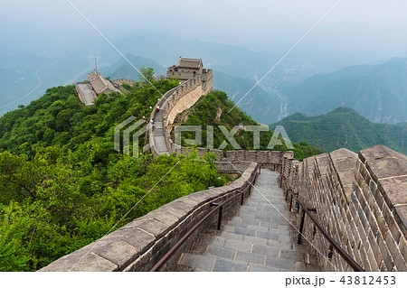 Great Wall of China at Badaling - Beijing 43812453