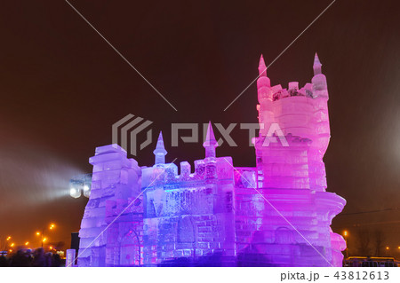 Christmas installation in Moscow - Russia 43812613