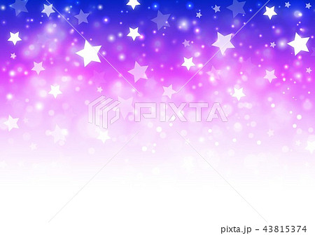 ハロウィン星背景のイラスト素材