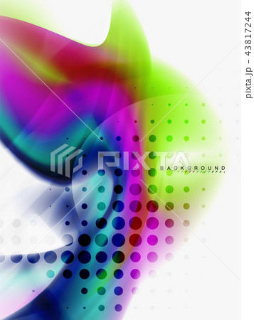 Background abstract - liquid colors wave flow Background abstract - liquid colors wave flow 43817244