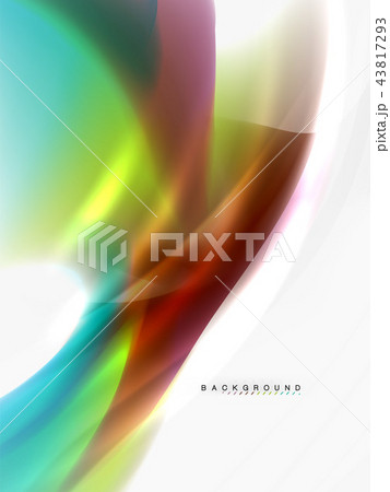 Background abstract fluid colors design 43817293