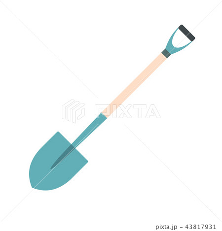 Shovel for working in the garden 43817931