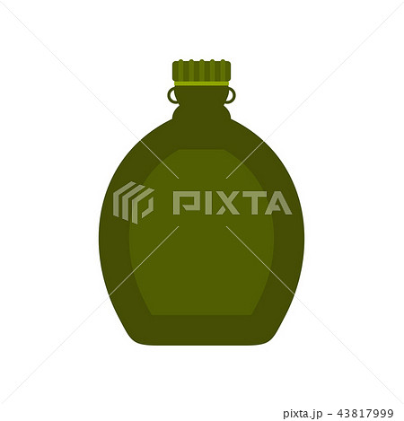 Tourist flask flat icon Tourist flask flat icon 43817999