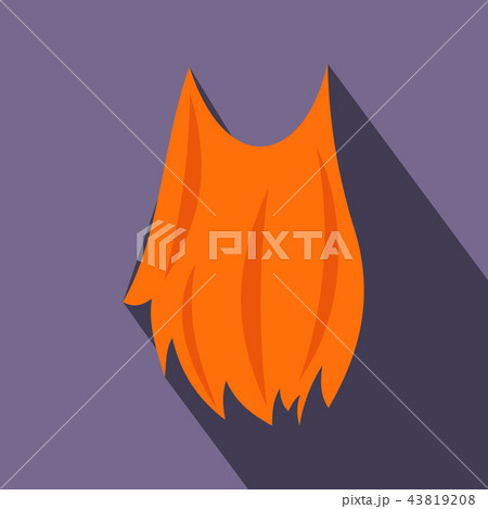 Leprechaun beard flat icon 43819208