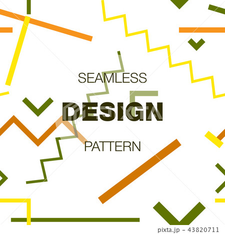 seamless pattern in colors with geometric elements. Pattern in hipster style. Pattern is suitable seamless pattern in colors with geometric elements. Pattern in hipster style. Pattern is suitable 43820711