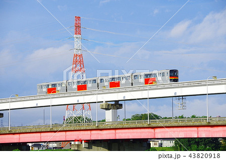 多摩川と多摩都市モノレール 43820918