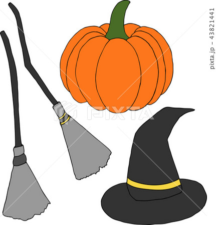 Halloween set. Perfect for package design, card. Halloween set. Perfect for package design, card. 43821441