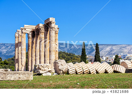 Temple of Olympian Zeus in Athens, Greece Temple of Olympian Zeus in Athens, Greece 43821686