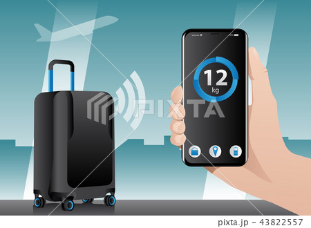 Smart baggage with wireless control 43822557
