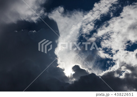 Stormy clouds on the sky 43822651