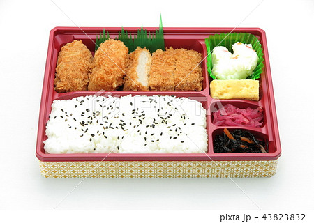 ヒレかつとコロッケの弁当 ヒレかつとコロッケの弁当 43823832