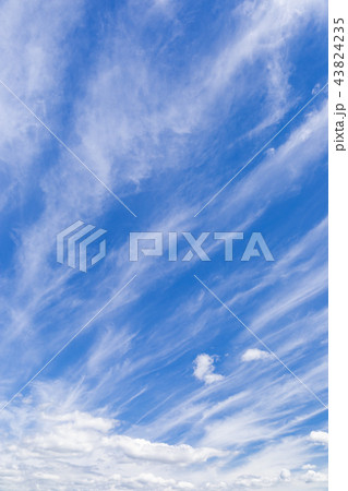 秋空_ダイナミックな巻雲 43824235