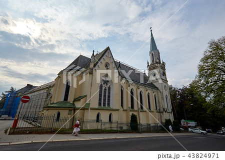 Kostel Bozskeho srdce Pane - neo-Gothic church 43824971