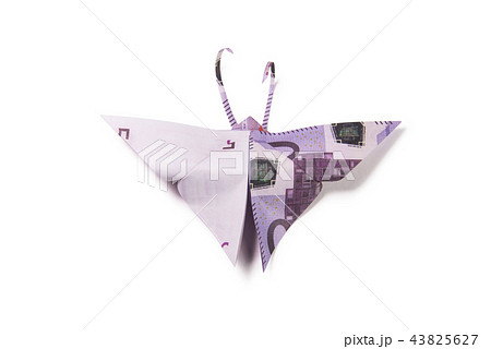 euro in the form of butterflies euro in the form of butterflies 43825627