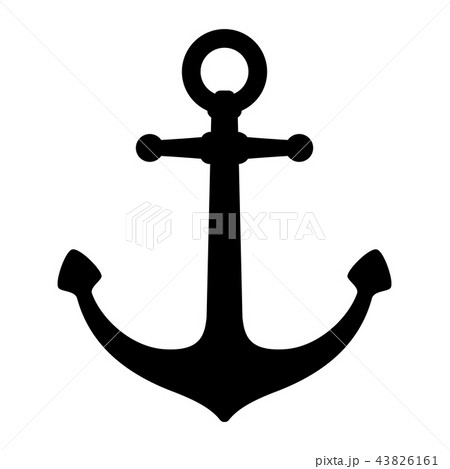 Anchor vector icon logo boat pirate Nautical  43826161