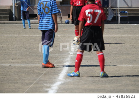 少年サッカー試合開始2 少年サッカー試合開始2 43826923