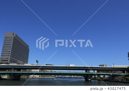 東京 隅田川 風景 東京 隅田川 風景 43827475
