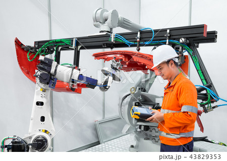 Engineer program automotive robot industry Engineer program automotive robot industry 43829353