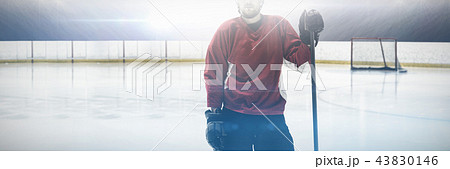 Composite image of hockey 43830146