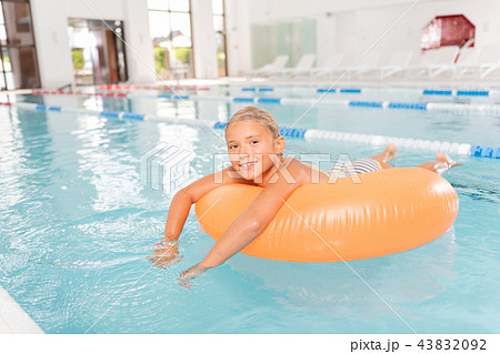 Cute cheerful nice girl smiling to you Cute cheerful nice girl smiling to you 43832092