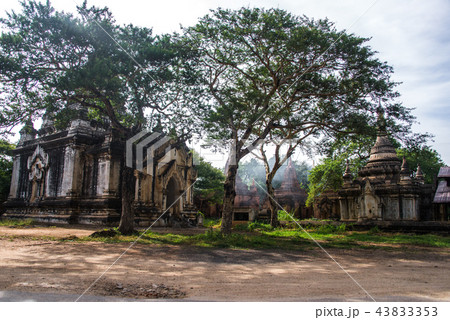 Sacred Buddha image in the temple 43833353