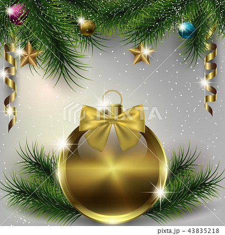 クリスマス背景 43835218