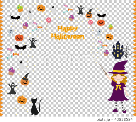 Witch and Halloween Item Frame Witch and Halloween Item Frame 43838584